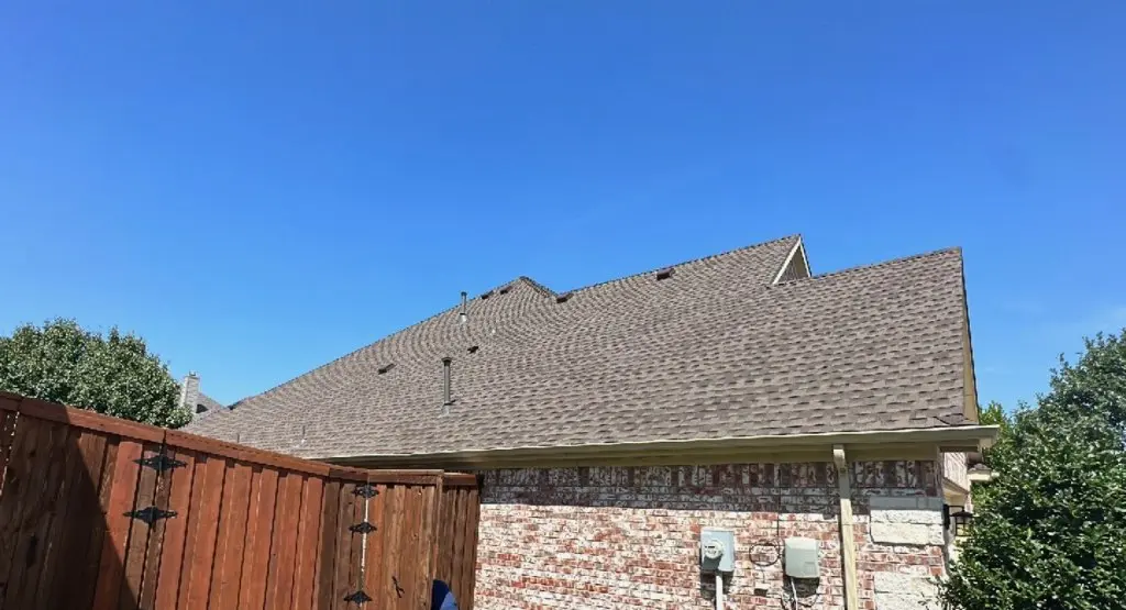 Completed roof replacement project in Crofton